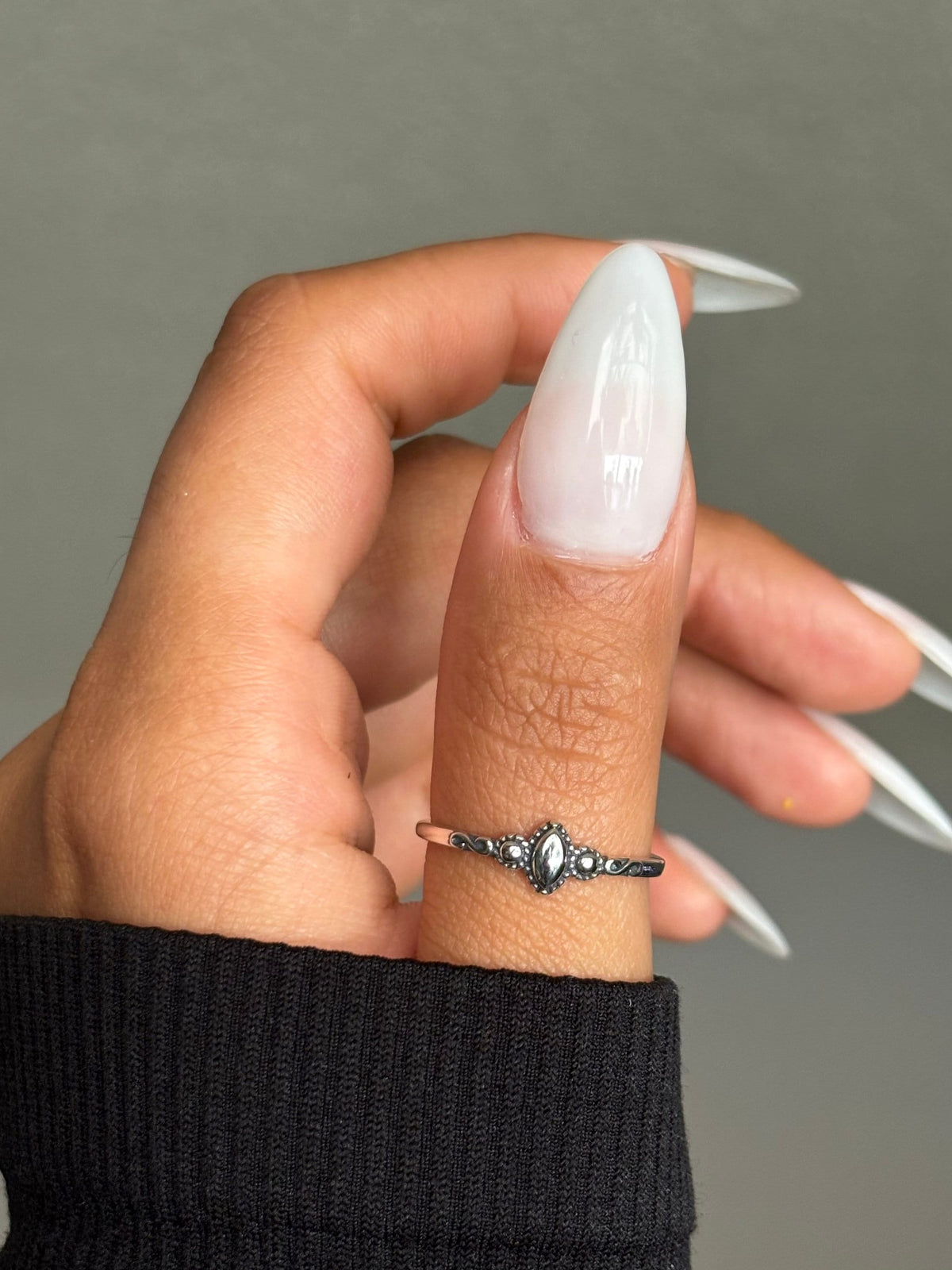 Whisper of Bali Dainty Silver Ring – Timeless Simplicity with Island Soul